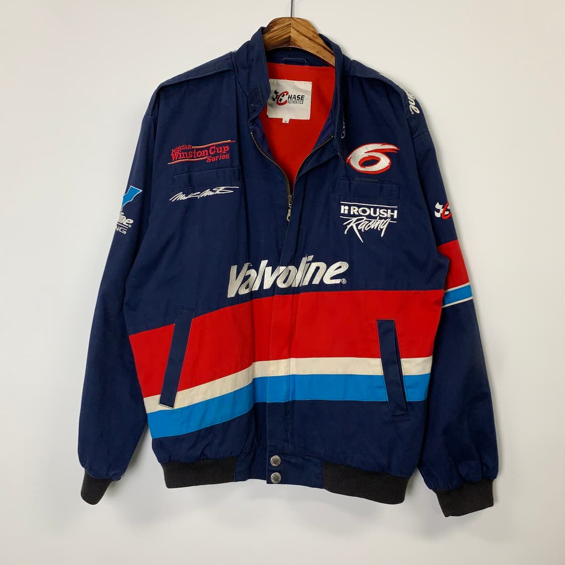 Vintage 빈티지 발보린 패치 레이싱 자켓 상품이미지2