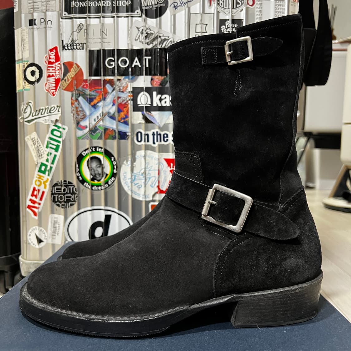 nonnative x rags mcgregor 바이커 짚업 부츠 41 상품이미지2