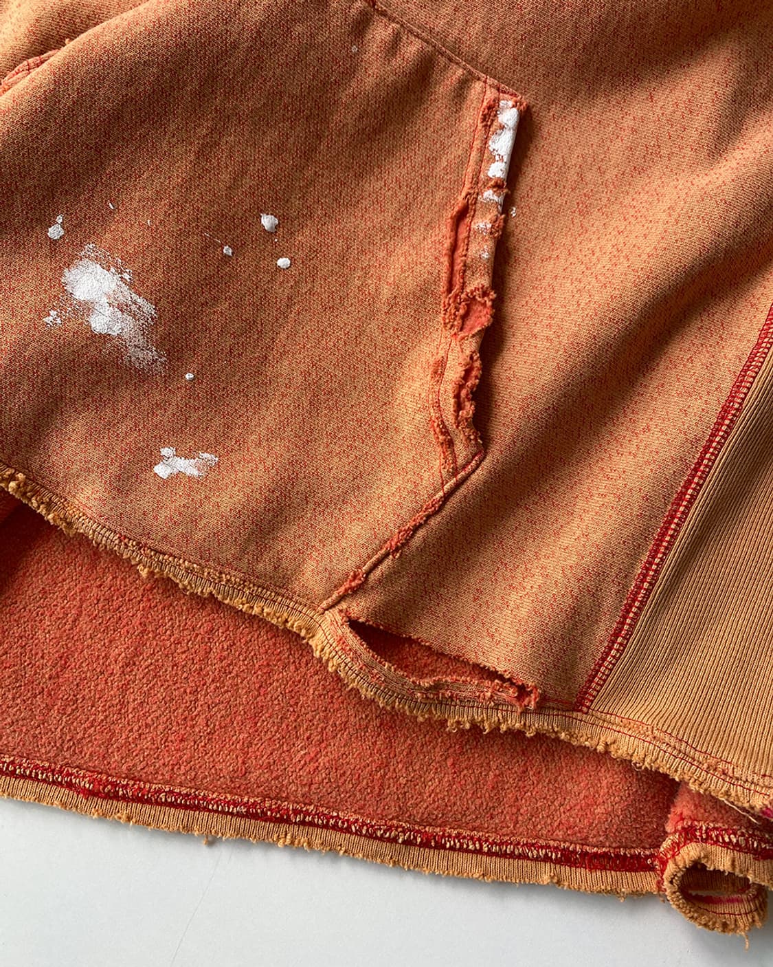 챔피온 리버스위브 디스트로이드 페인팅 후드티 상품이미지7