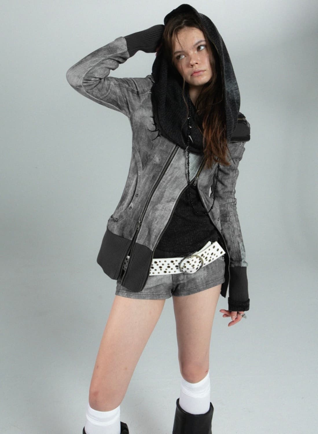 테스트매커니즘 오픈 숄더 니트 상품이미지2