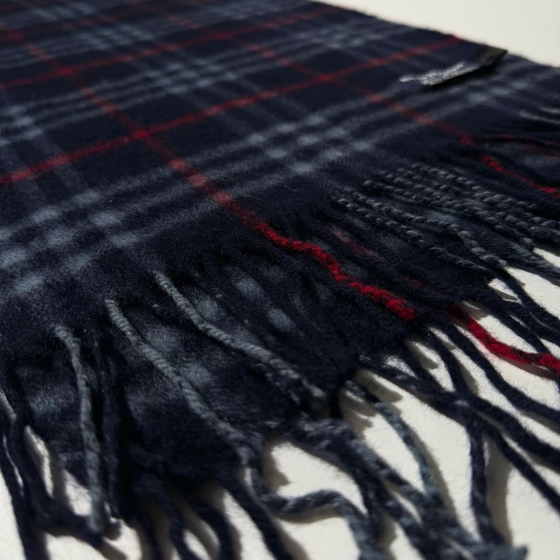 버버리 캐시미어 100% 체크 머플러 목도리 상품이미지5