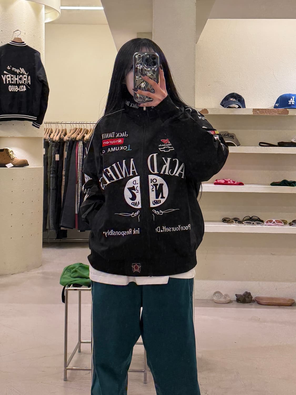 JH DESIGN 잭다니엘스 나스카 레이싱 자켓 U1142 상품이미지1