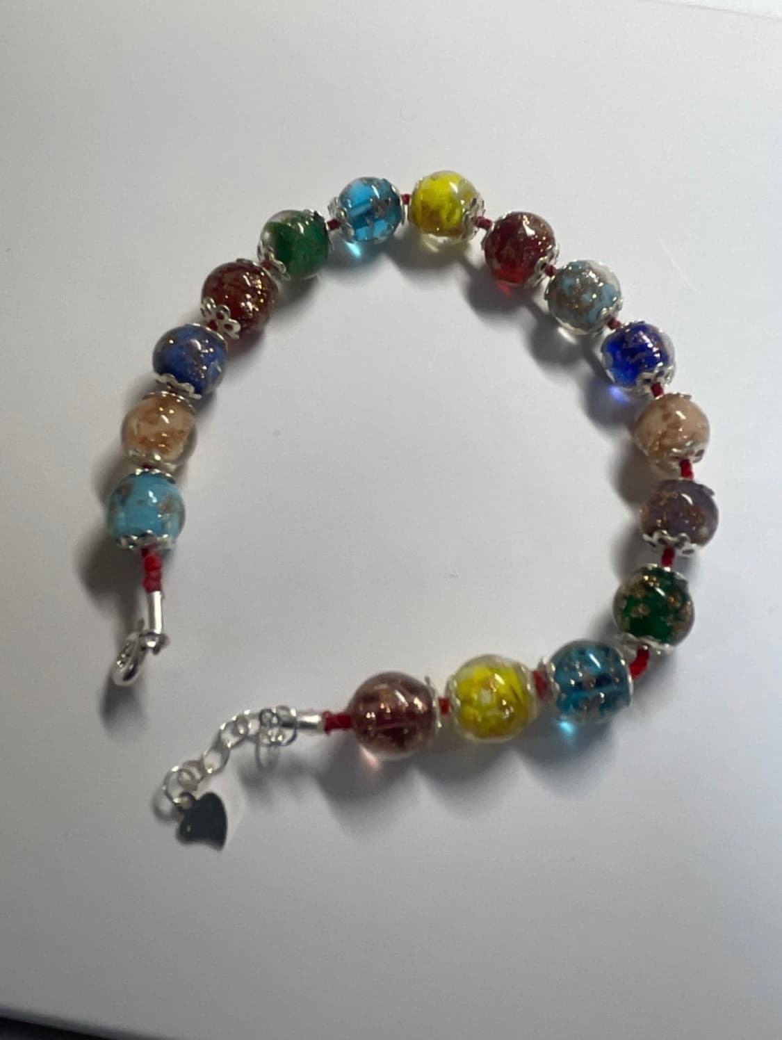 이탈리아 베네치아 무라노 팔찌 bracelets 유리공예 빈티지 유니크 상품이미지2