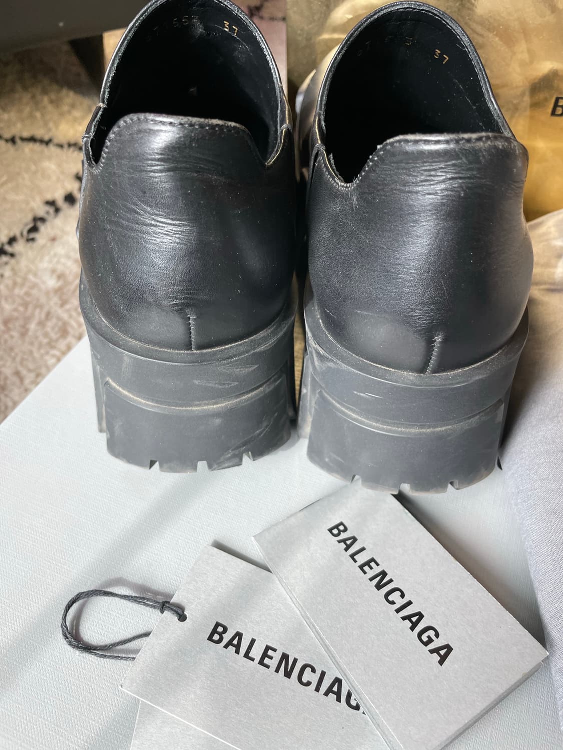 발렌시아가 불도저 부츠 240 민트급 상품이미지7