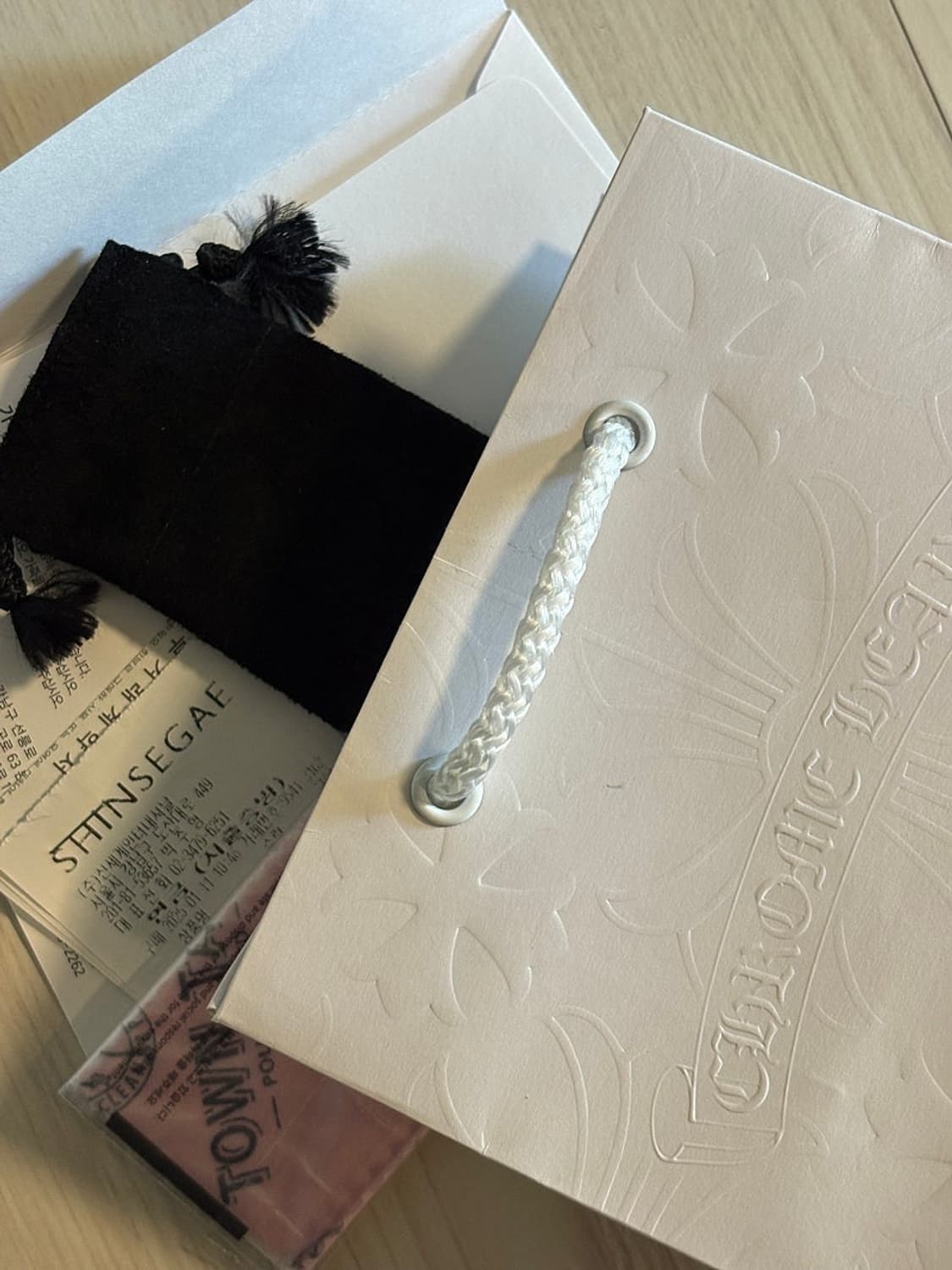 [8인치]크롬하츠 베이비펫 실버 팔찌 상품이미지3