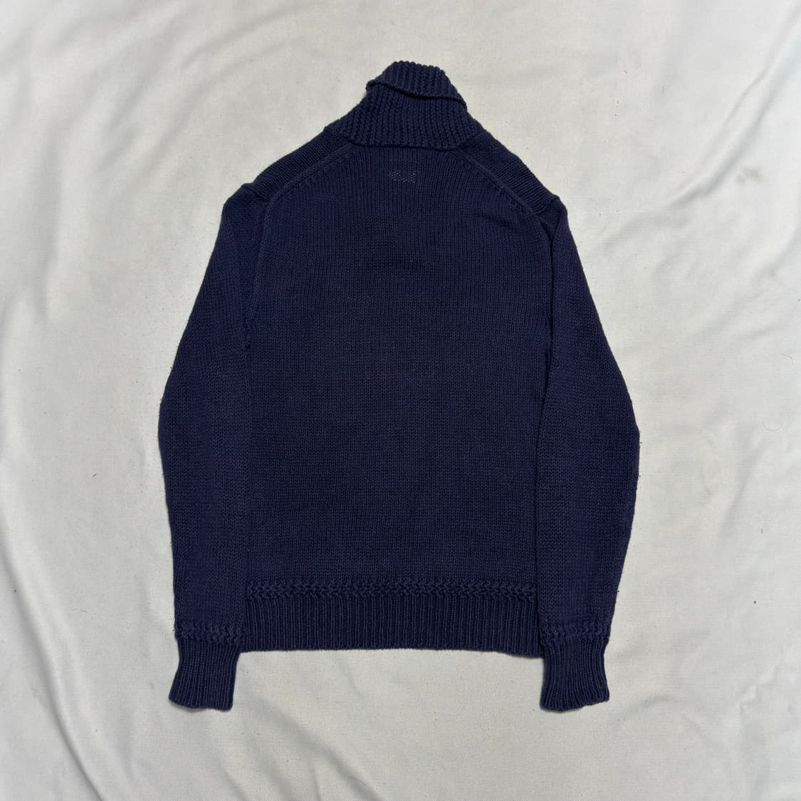S 폴로랄프로렌 성조기 터틀넥 네이비 코튼 니트 상품이미지3
