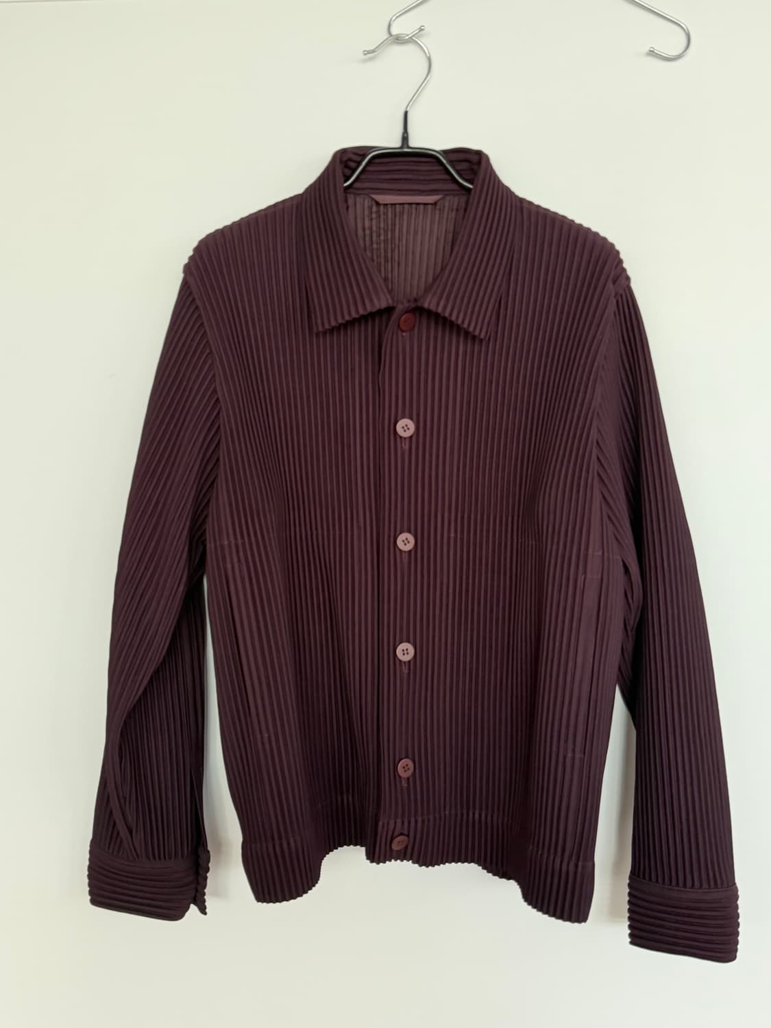 옴므플리세 셋업 퍼플컬러 (희귀컬러) 상품이미지2