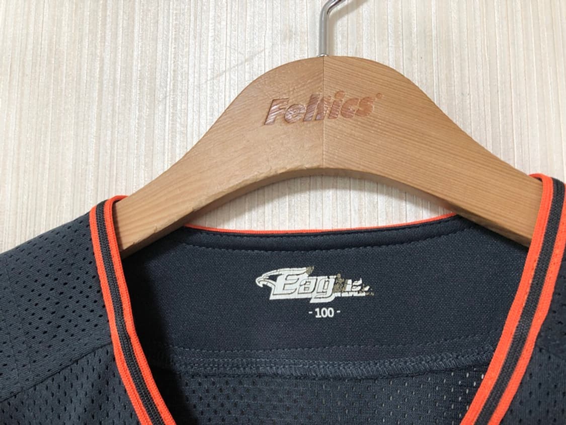 KBO KN 한화이글스 다크그레이 원정유니폼/져지 100 상품이미지4