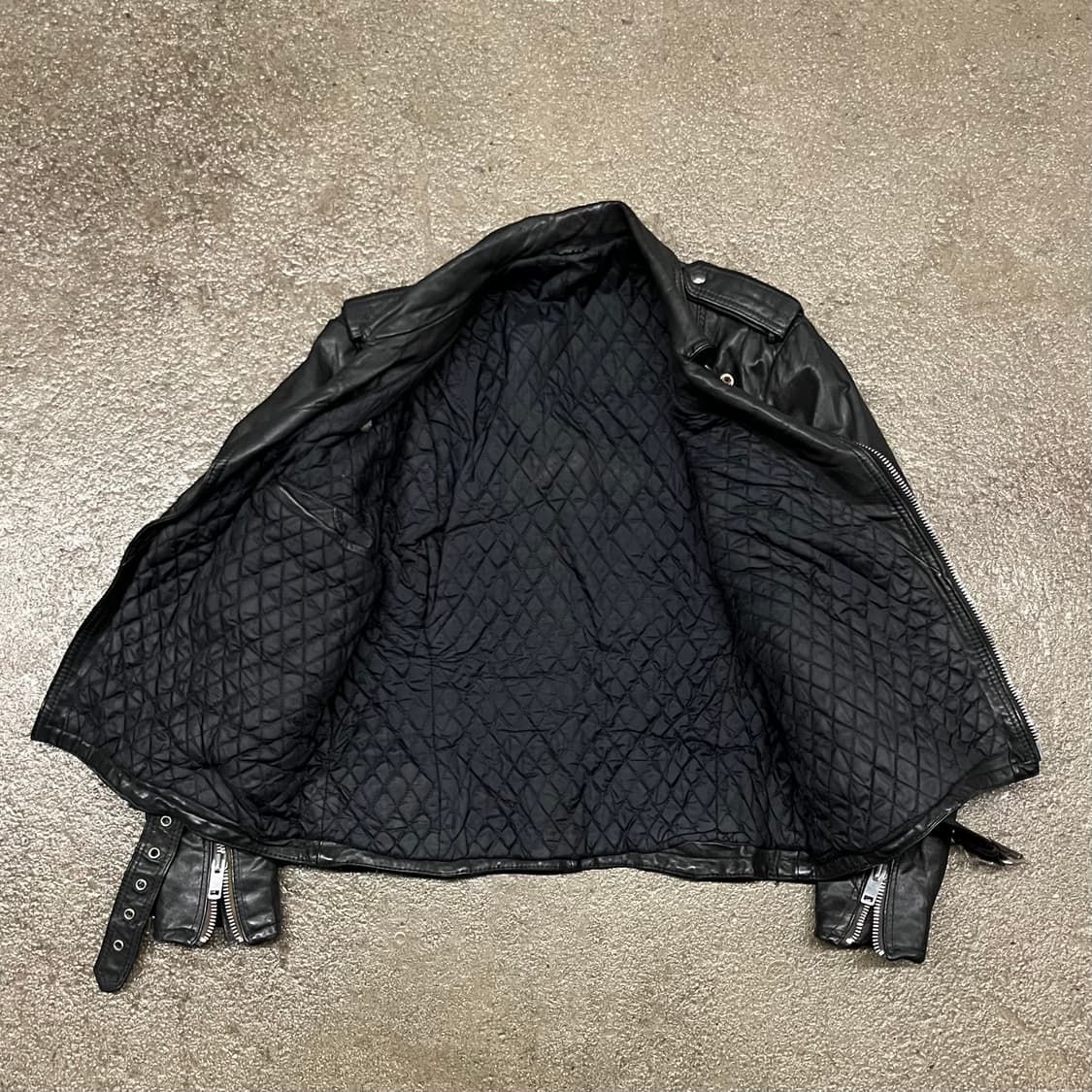 90s 빈티지 더블 라이더 자켓 (100-105) 상품이미지7