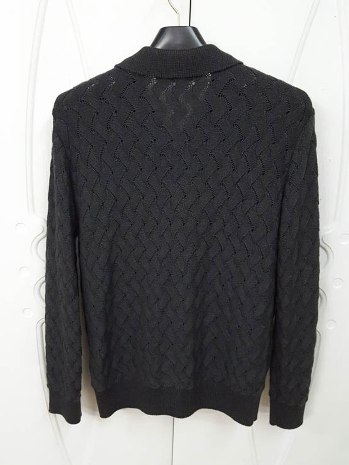 인스펙터 울 카라 가디건 다크그레이 100 상품이미지4