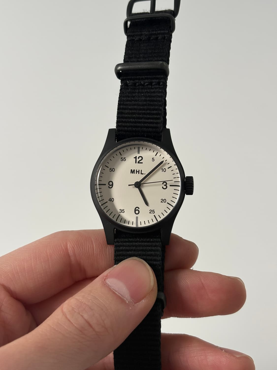 MHL. 밀리터리 블랙 필드 쿼츠 상품이미지2