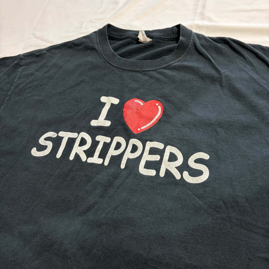 [XL] 90s  I❤️STRIPPERS 빈티지 유머 티셔츠 상품이미지2