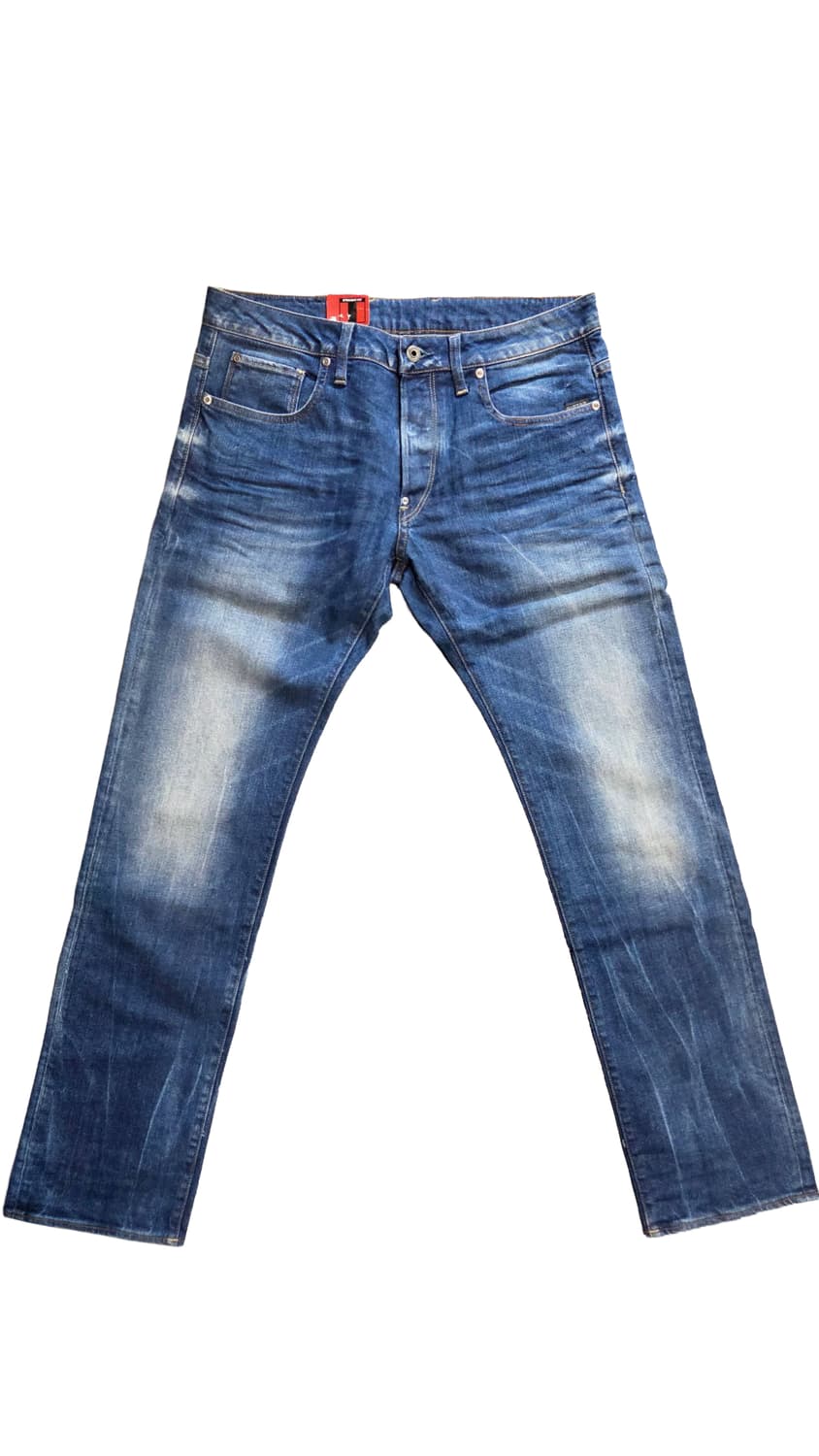 G-Star RAW 블루 데님 청바지(W33/L32) 상품이미지1