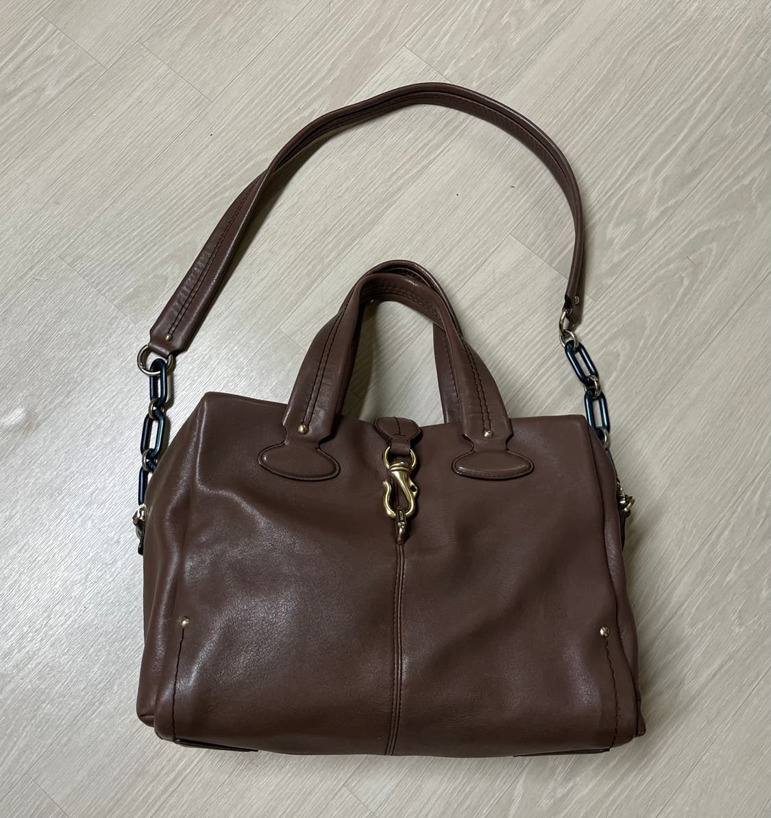 발리 가죽 핸드백 토트백 숄더백 가방  상품이미지2