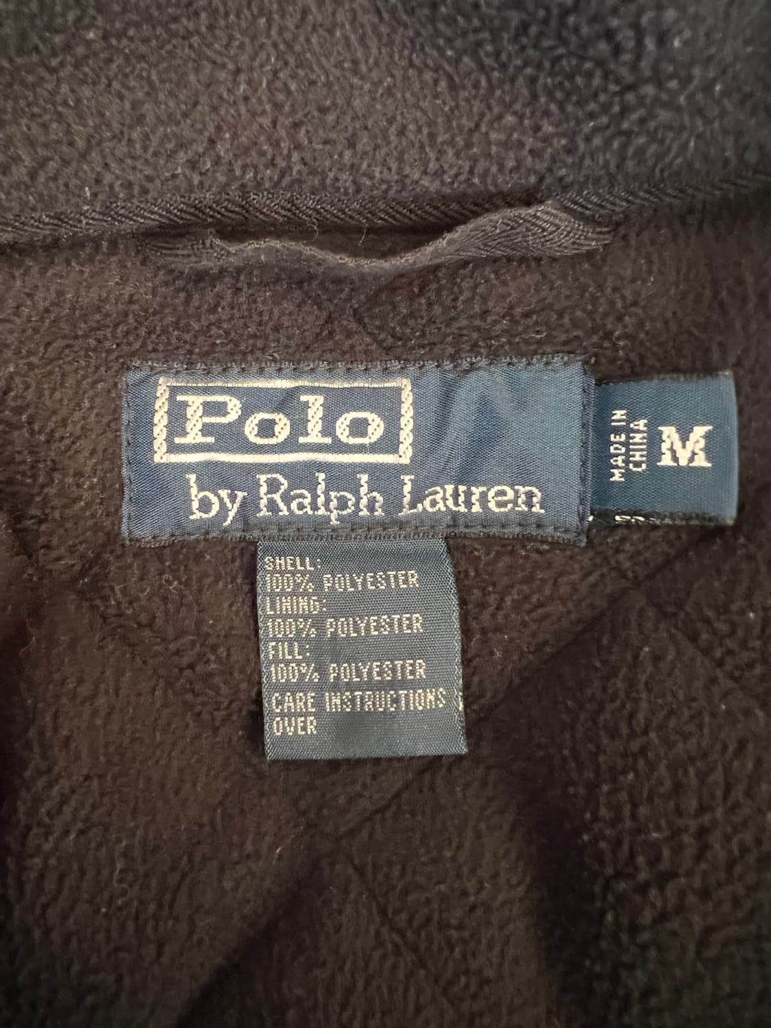 폴로랄프로렌 남성 네이비 누빔점퍼  상품이미지4