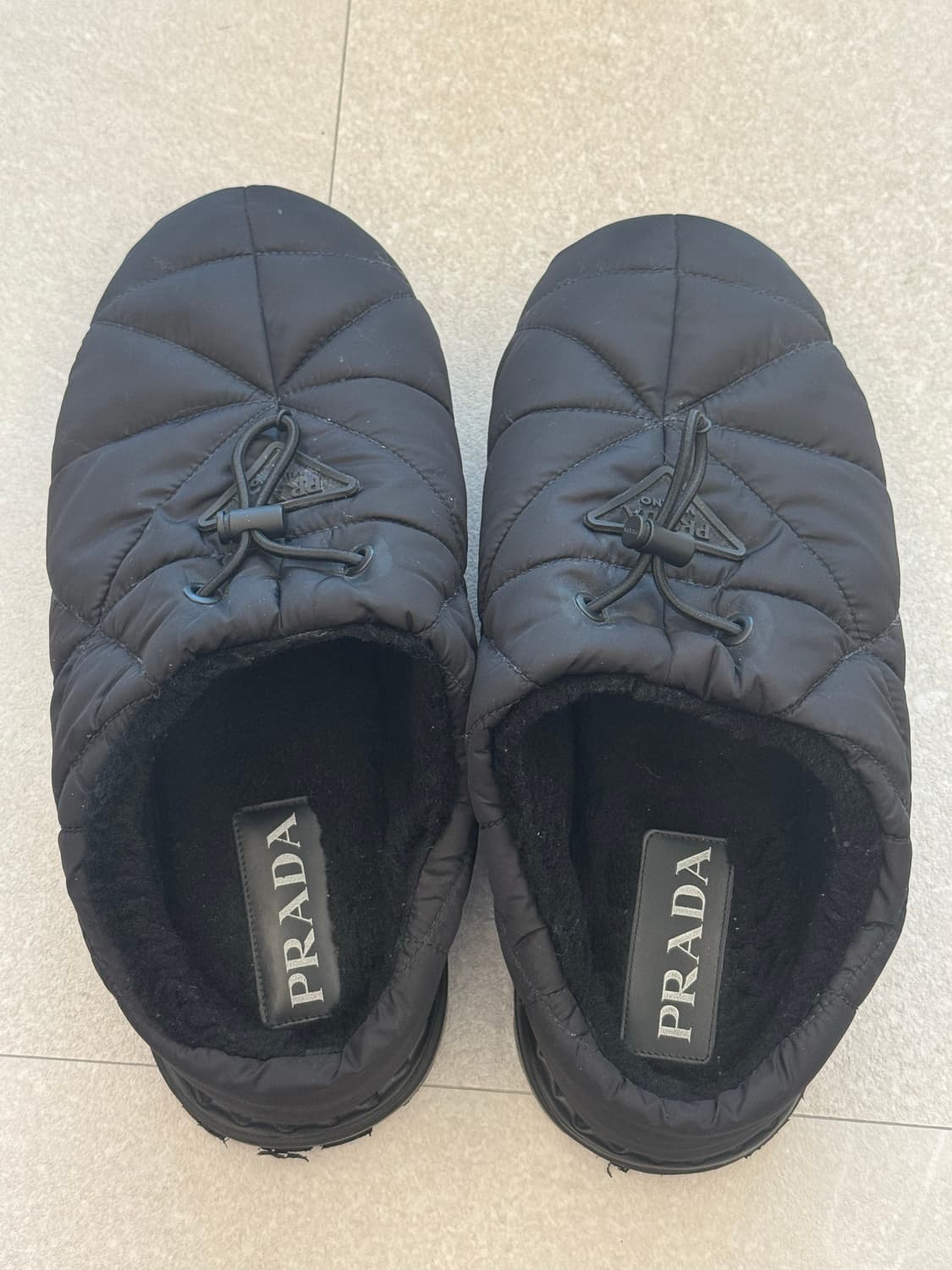 [9] 프라다 리나일론 패딩 뮬 상품이미지3