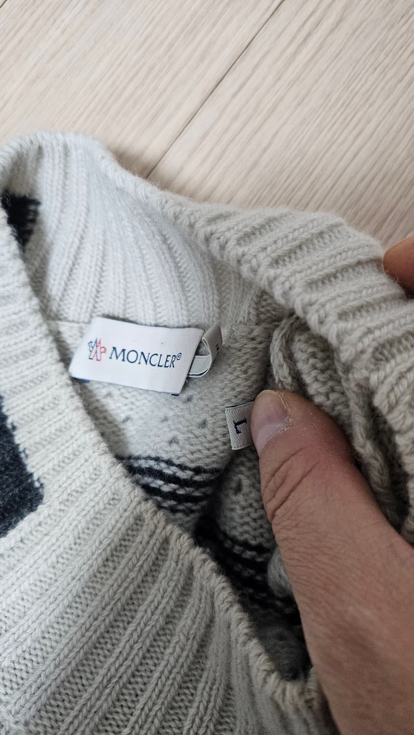 몽클레어 여성 니트 티셔츠 L 상품이미지5