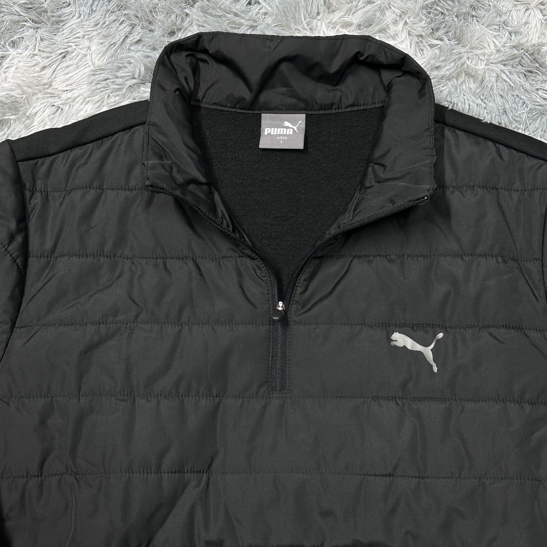 푸마 하프집업 패딩자켓 L 상품이미지2