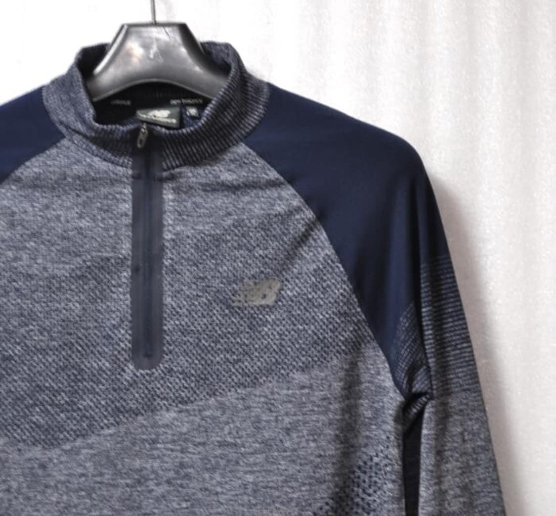 뉴발란스/남성반집업긴팔티셔츠(사이즈105) 상품이미지5