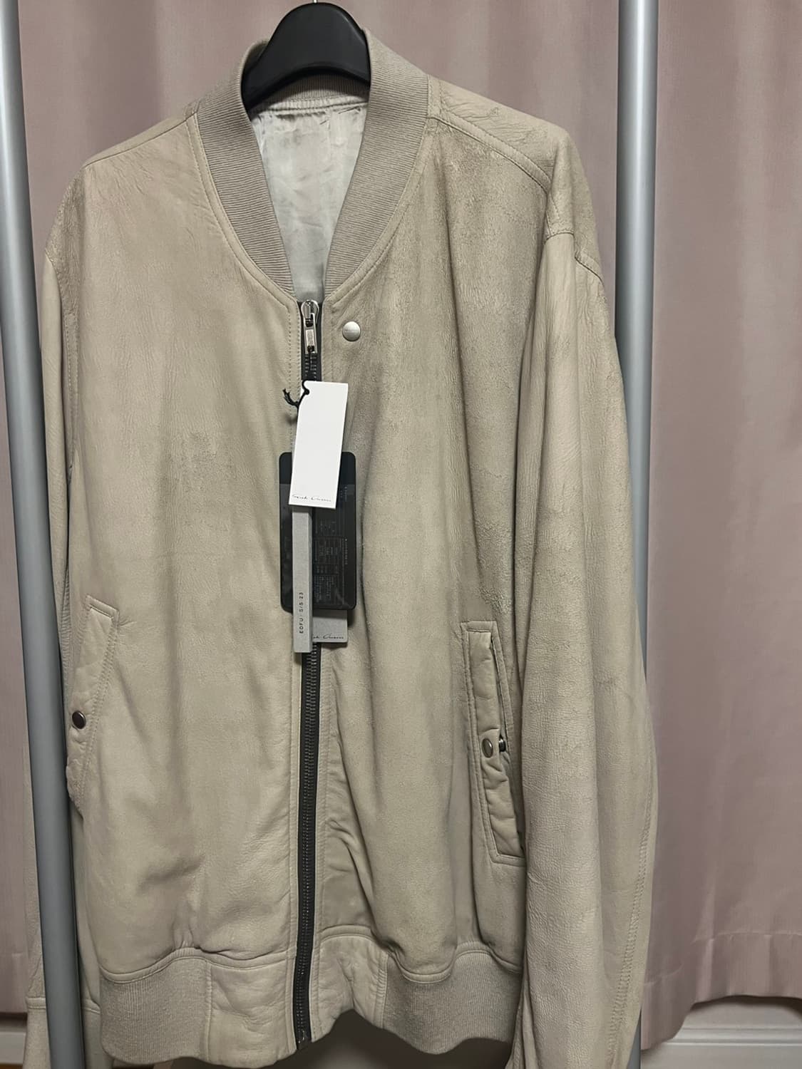 [54]Rick Owens 23ss EDFU 램레더 봄버 자켓 상품이미지9