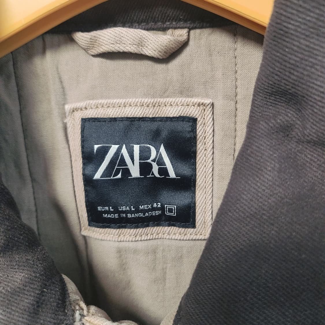 [L] 자라 콘트라스트 워크 자켓 상품이미지3