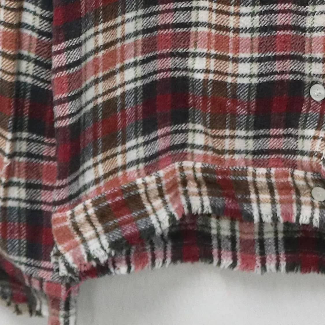 CHALLENGER  체크 데미지 포인트 셔츠 자켓 62093 상품이미지4