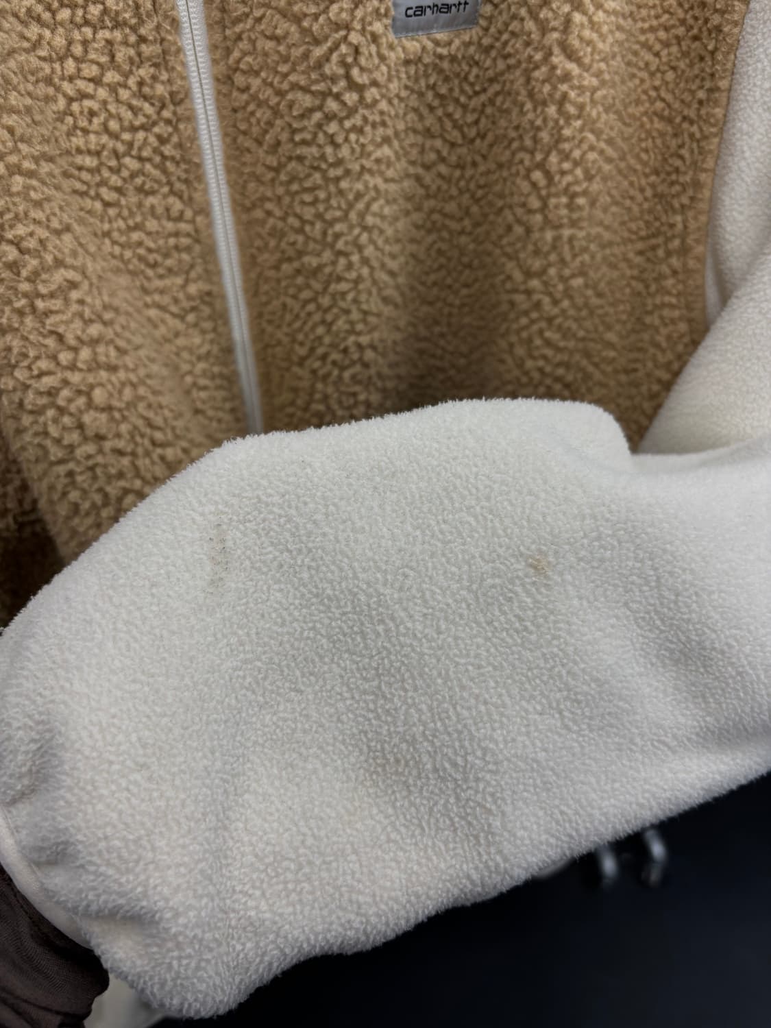 칼히트 Wip 베이지 플리스 자켓 상품이미지7