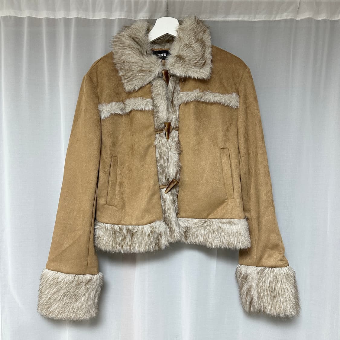 (새상품) 샵사이더 토글 퍼 자켓 - L 상품이미지1