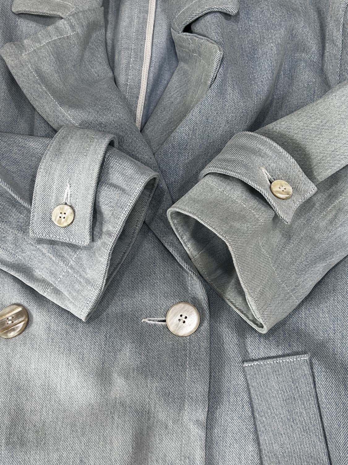 알렉산더왕 디스트로이드 데님 롱코트 여성 XS-S 상품이미지9