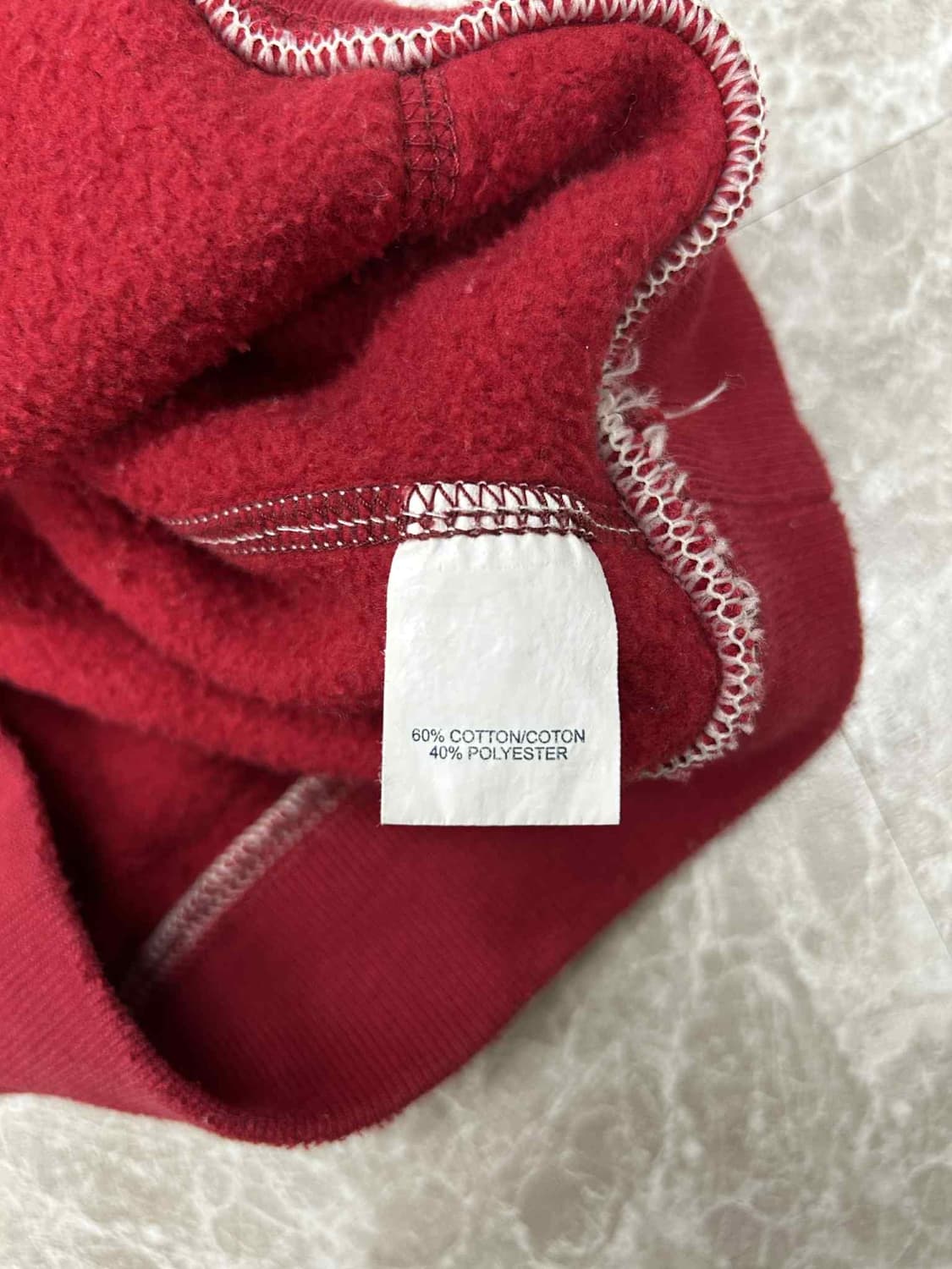 아베크롬비 y2k 여리핏 버건디 스웨트셔츠 후드티(M) 상품이미지5