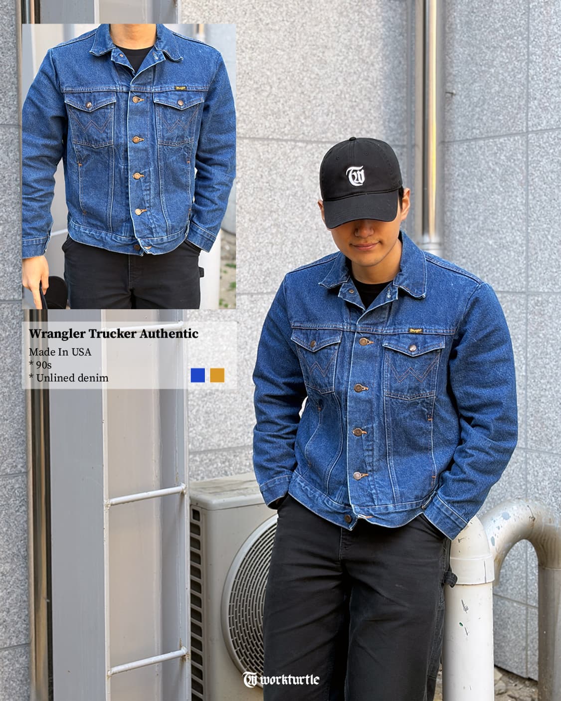 90s 랭글러 웨스턴 AUTHENTIC WESTERN 42 USA🇺🇸 상품이미지2