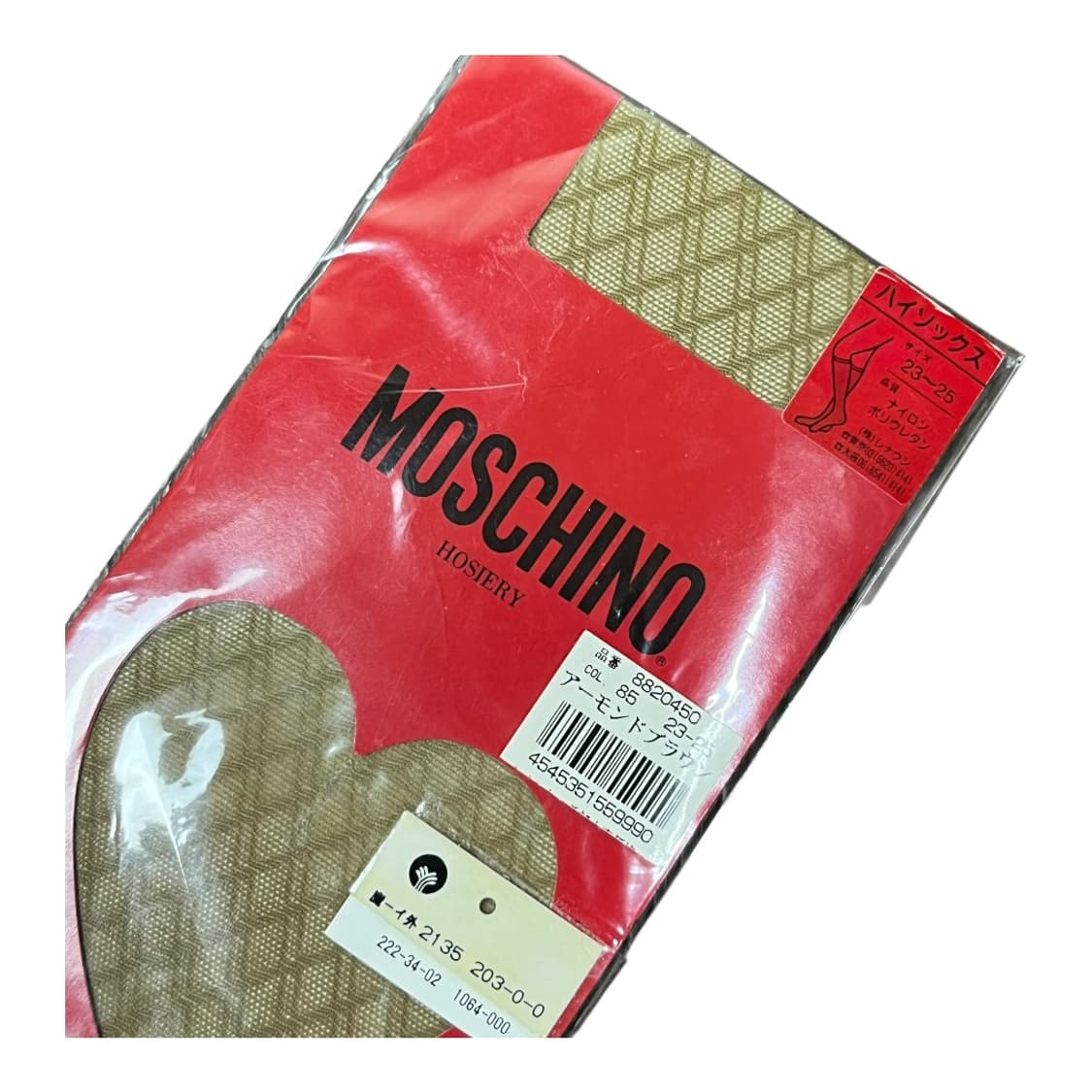 [MOSCHINO] 모스키노 기하패턴 하이삭스 스타킹 상품이미지2