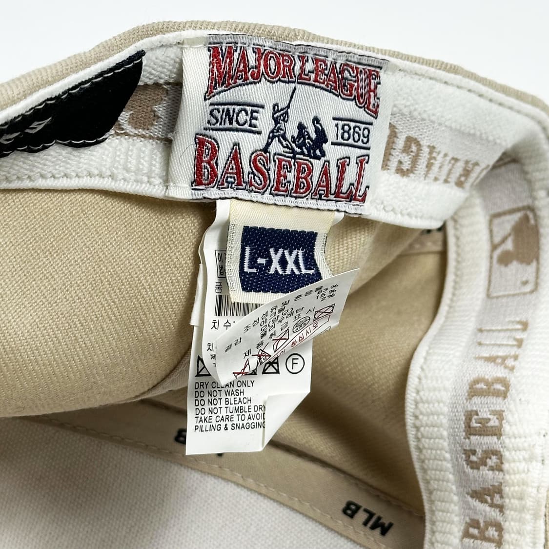 MLB 뉴욕양키스 베이지 볼캡 모자 상품이미지5