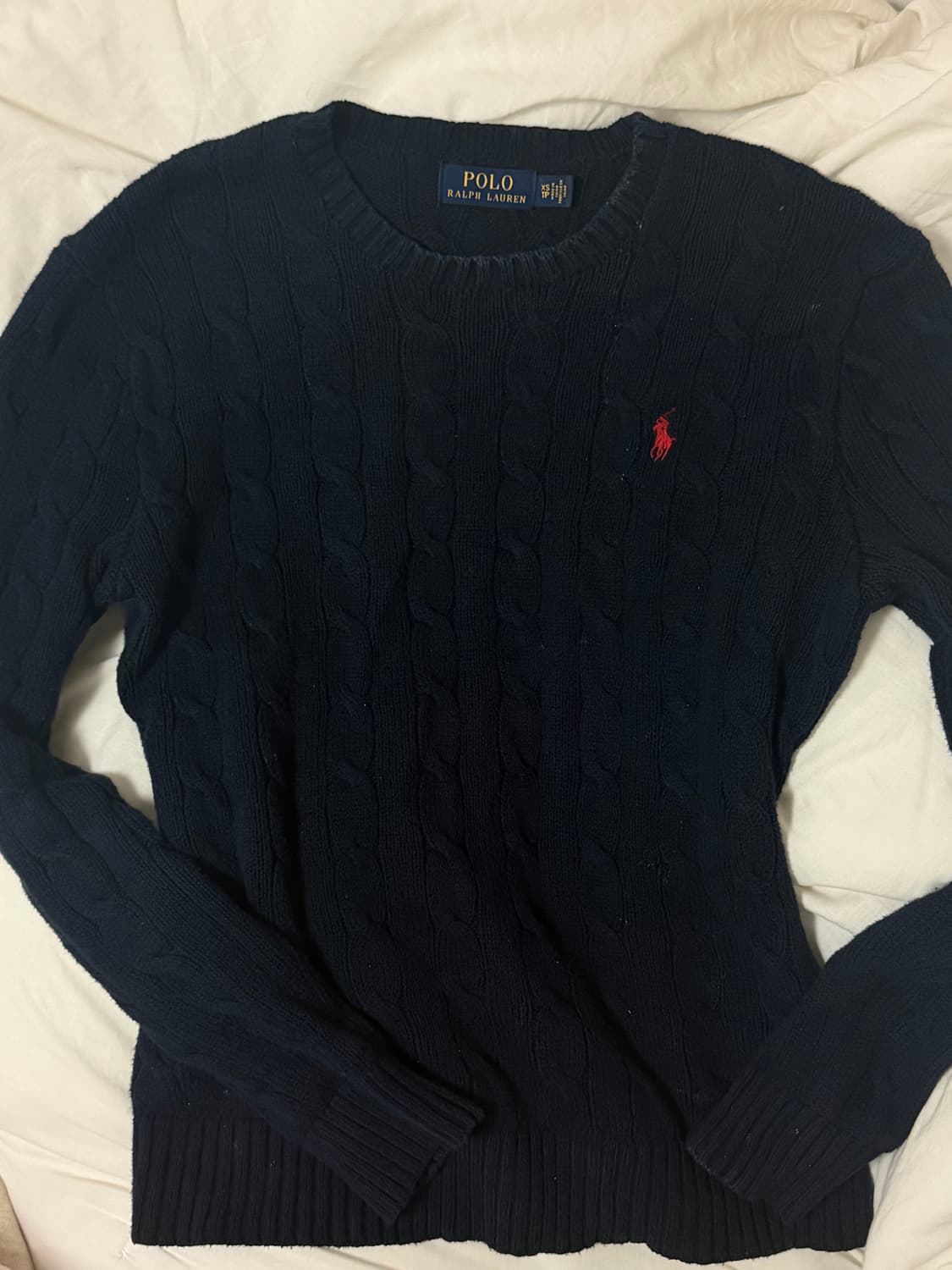 폴로랄프로렌 네이비 니트 상품이미지2