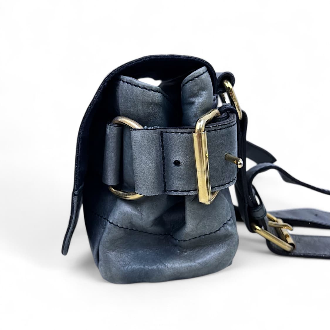 비비안 웨스트우드 빈티지 가공 소가죽 숄더백 상품이미지3