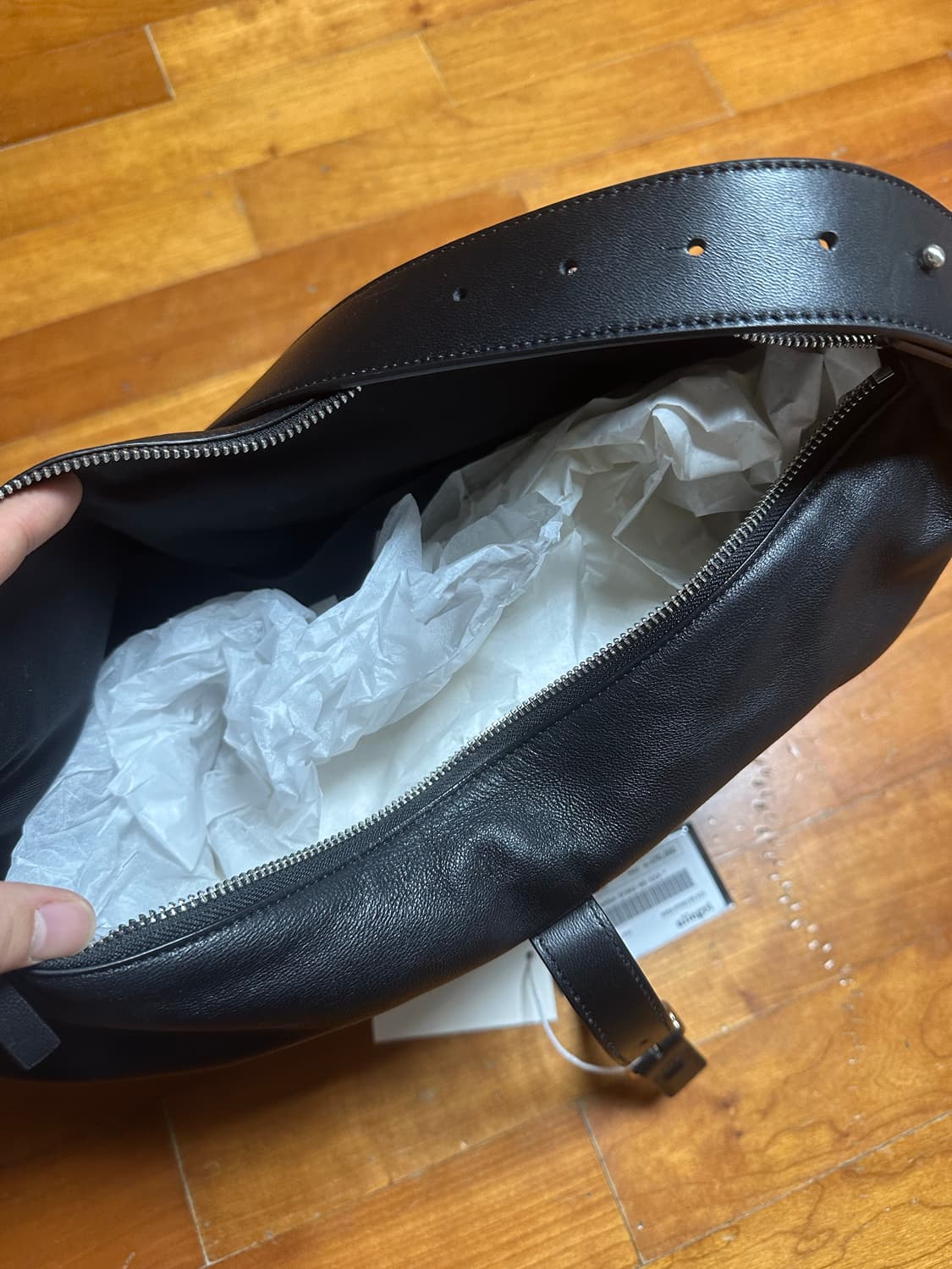 알레그리 블랙 호보백 상품이미지7