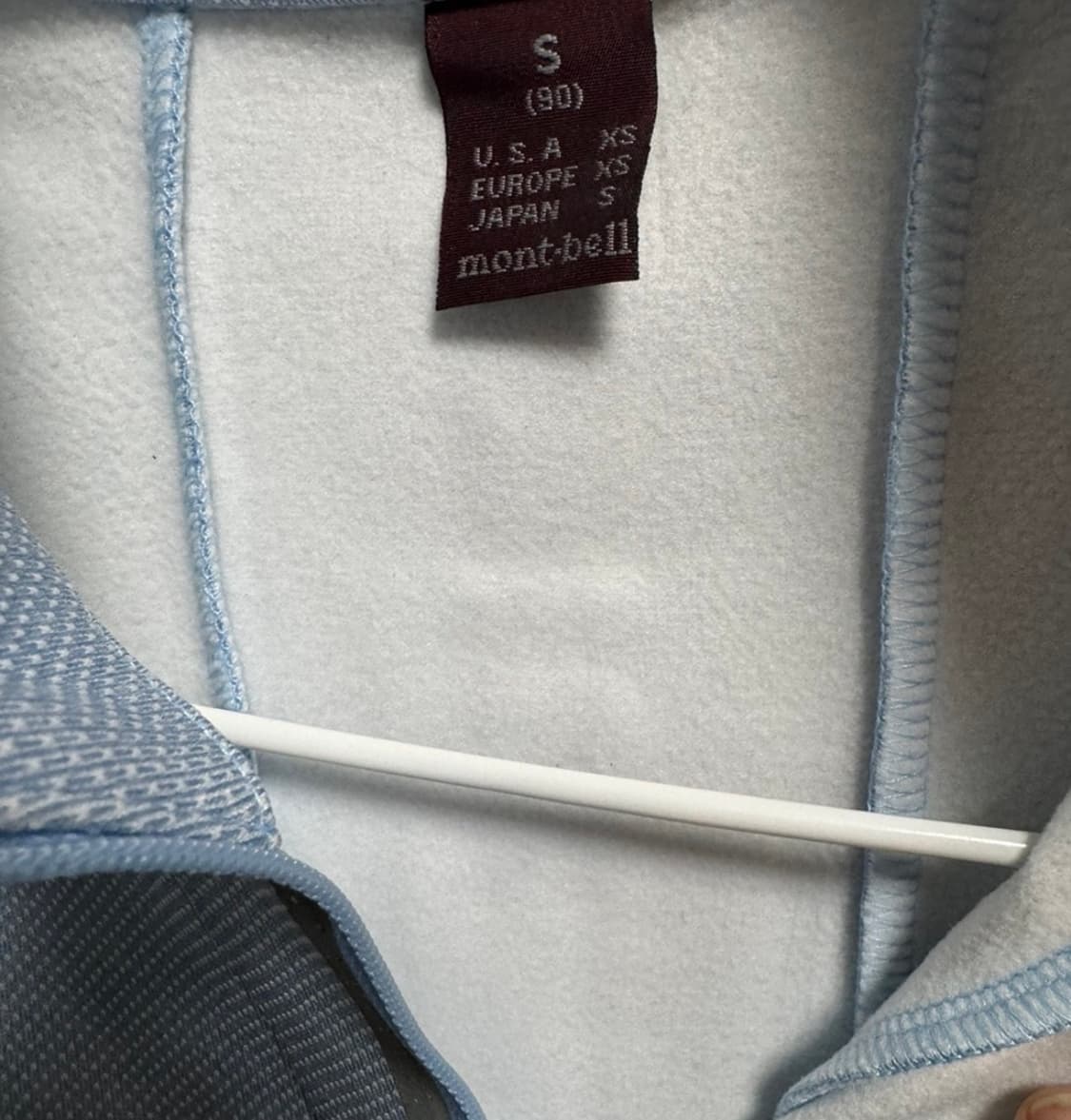 [새상품] 몽벨 기모 반집업 스카이S 상품이미지9