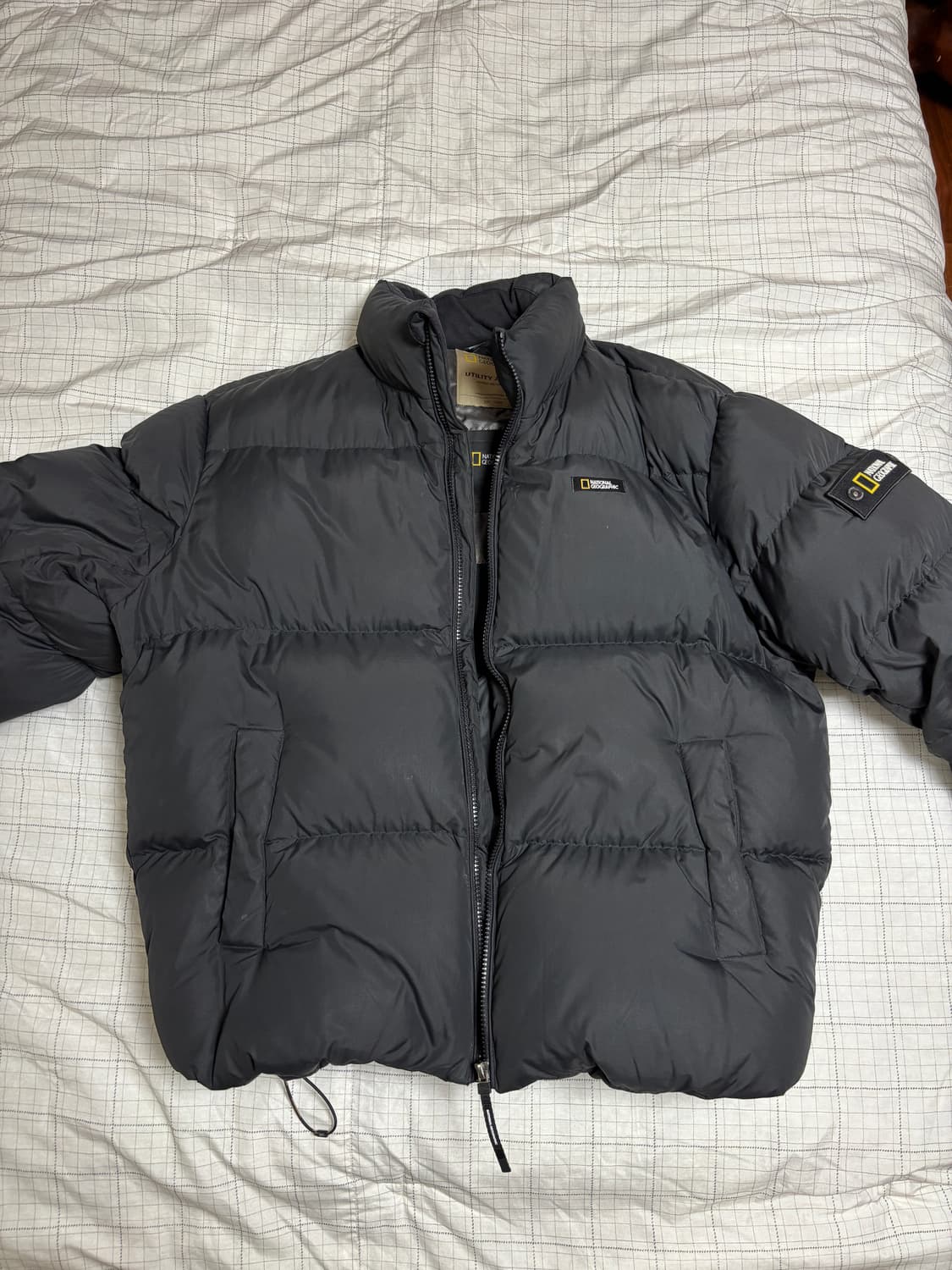 내셔널지오그래픽 유틸리티 다운 패딩 블랙 XXL 상품이미지1