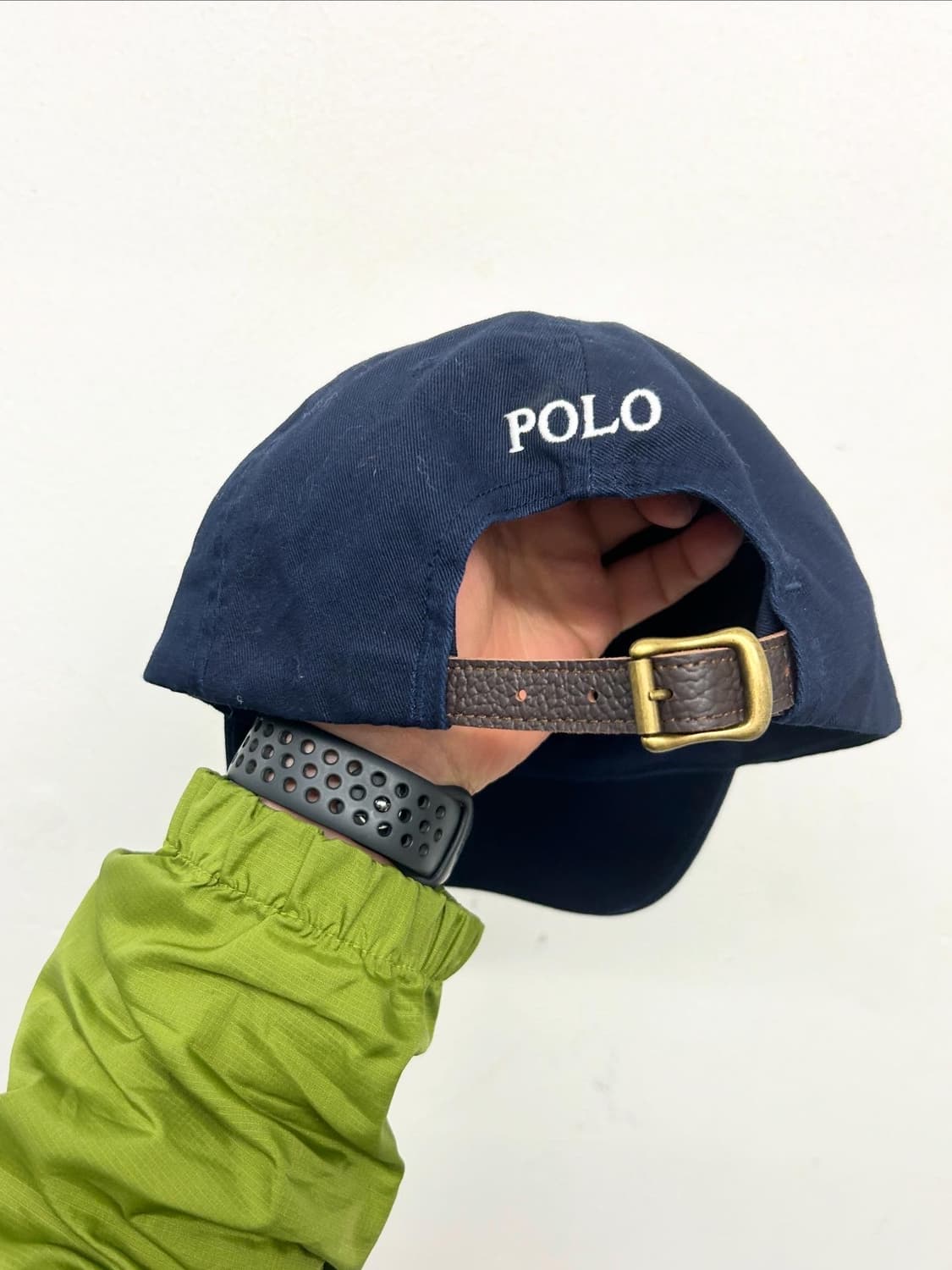 폴로 네이비 코튼 볼캡  상품이미지3