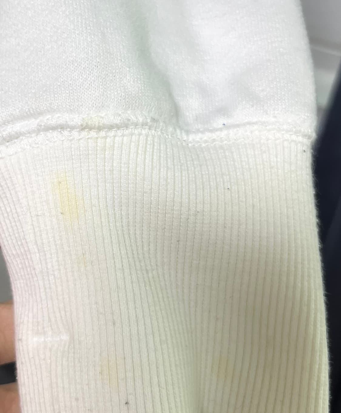 후아유 화이트 후드집업 s 상품이미지3