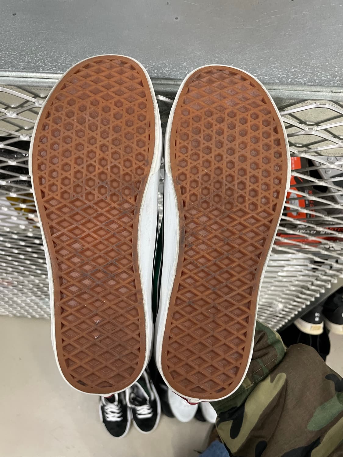 반스 컬러 띠어리 페퍼 그린 265 상품이미지6