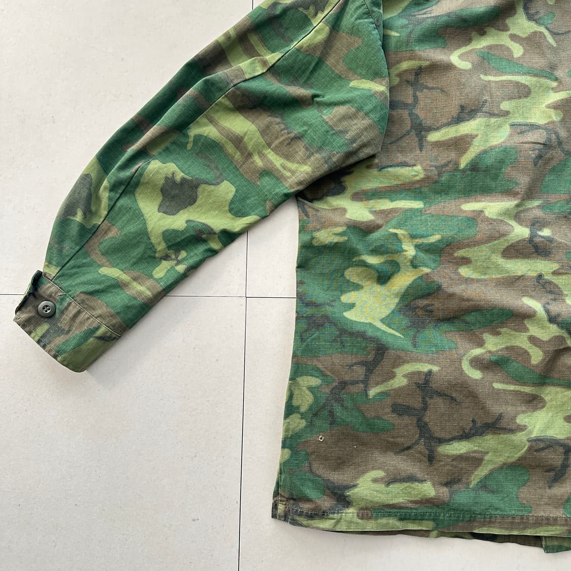 미군 69년 ERDL 우드랜드 정글자켓 M-L  상품이미지10