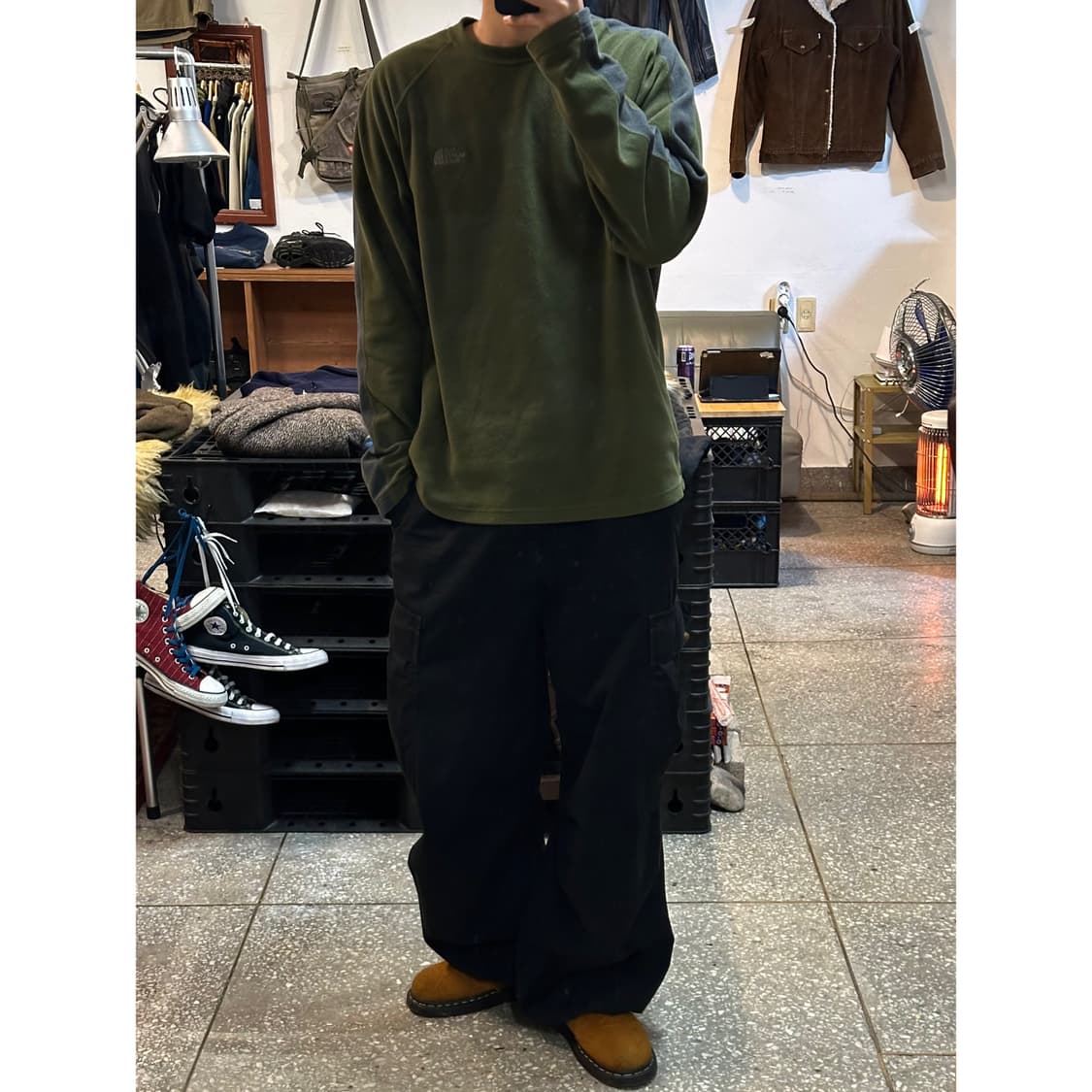 노스페이스 플리스 롱슬리브 상품이미지1