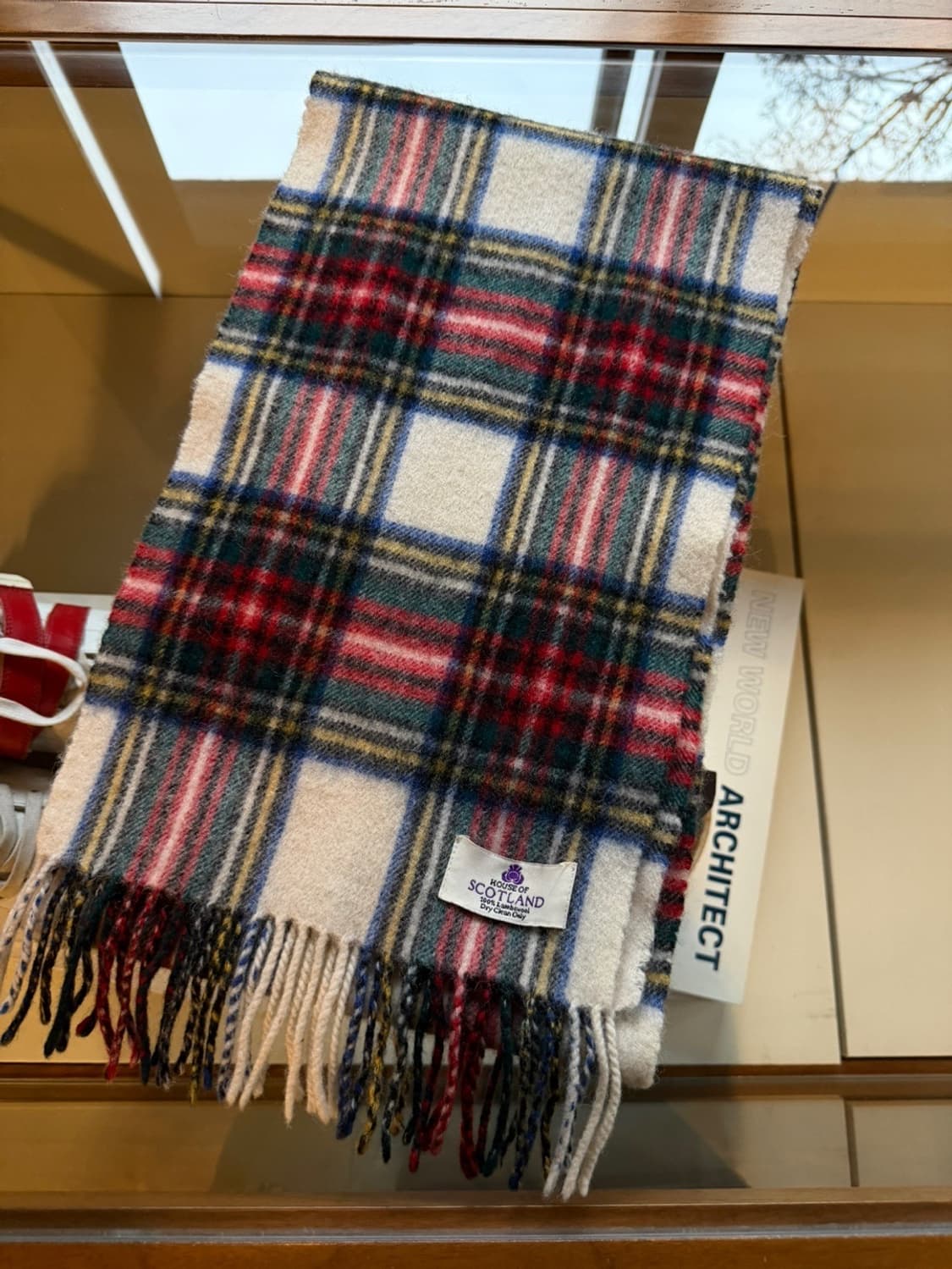 하우스 오브 스코틀랜드 램스울 머플러 상품이미지4