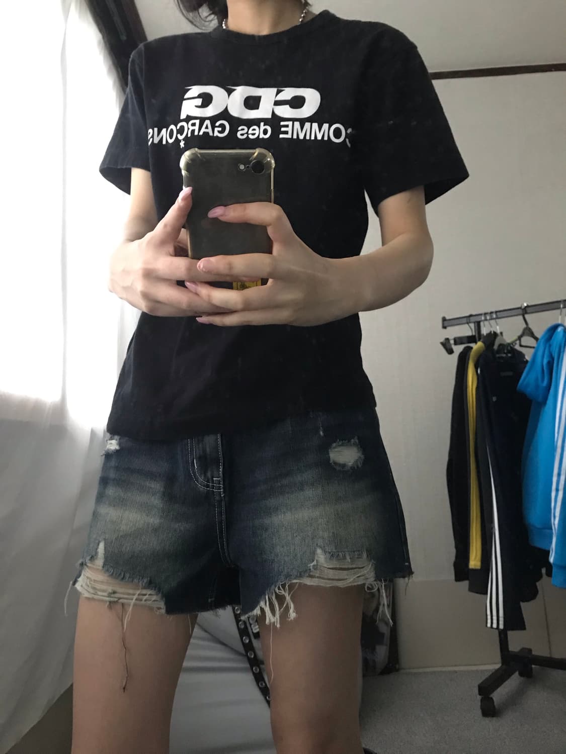 꼼데가르송 블랙 반팔티셔츠 상품이미지7