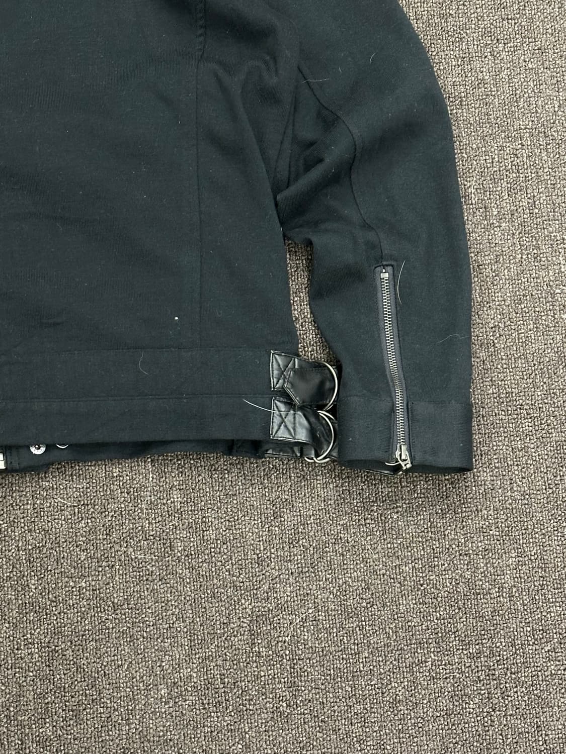 L)Japanese vintage 블랙 바이커 자켓 상품이미지7