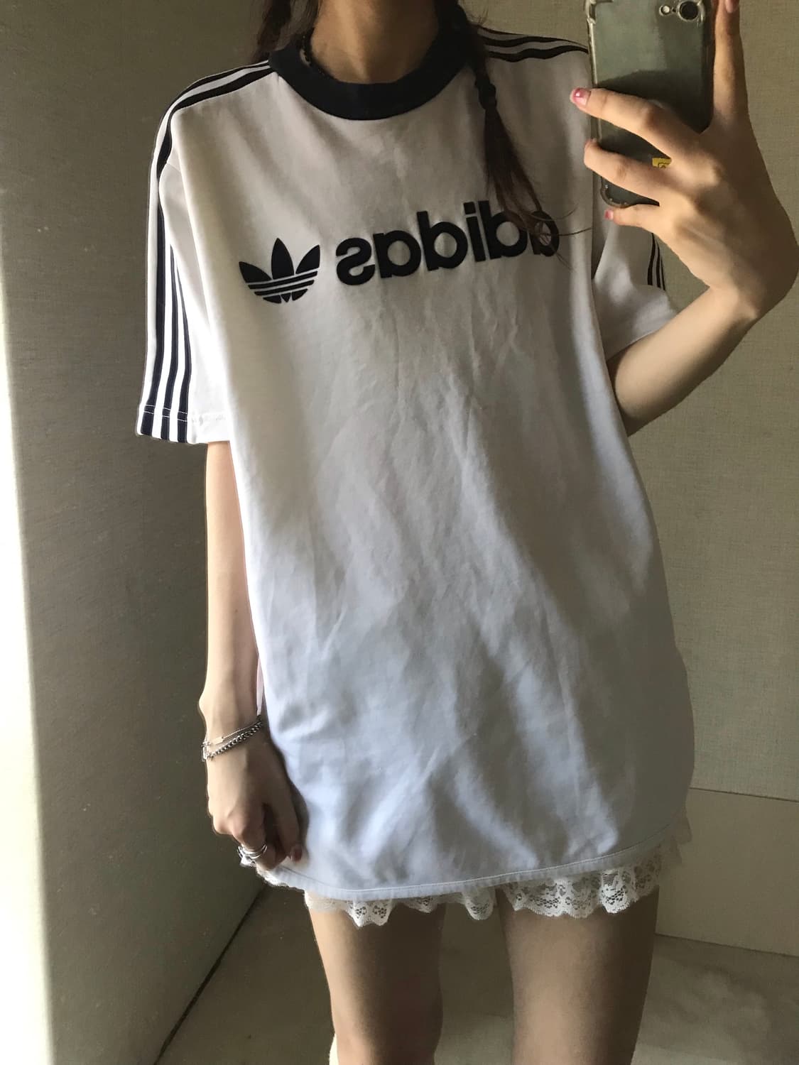 아디다스 빅로고 반팔티셔츠 상품이미지1
