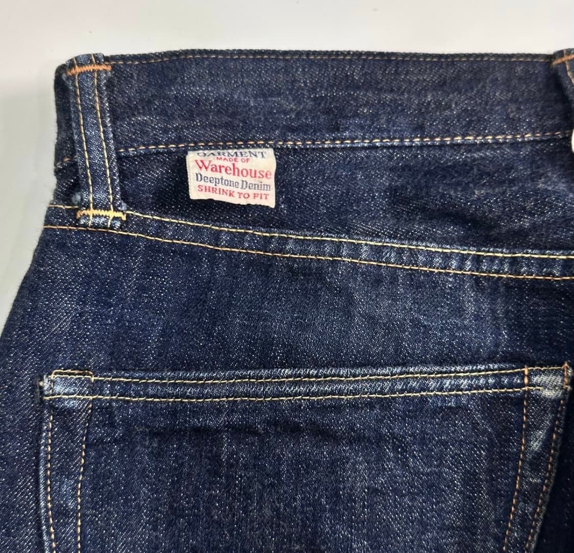 웨어하우스 lot.1000 셀비지 데님팬츠 상품이미지3