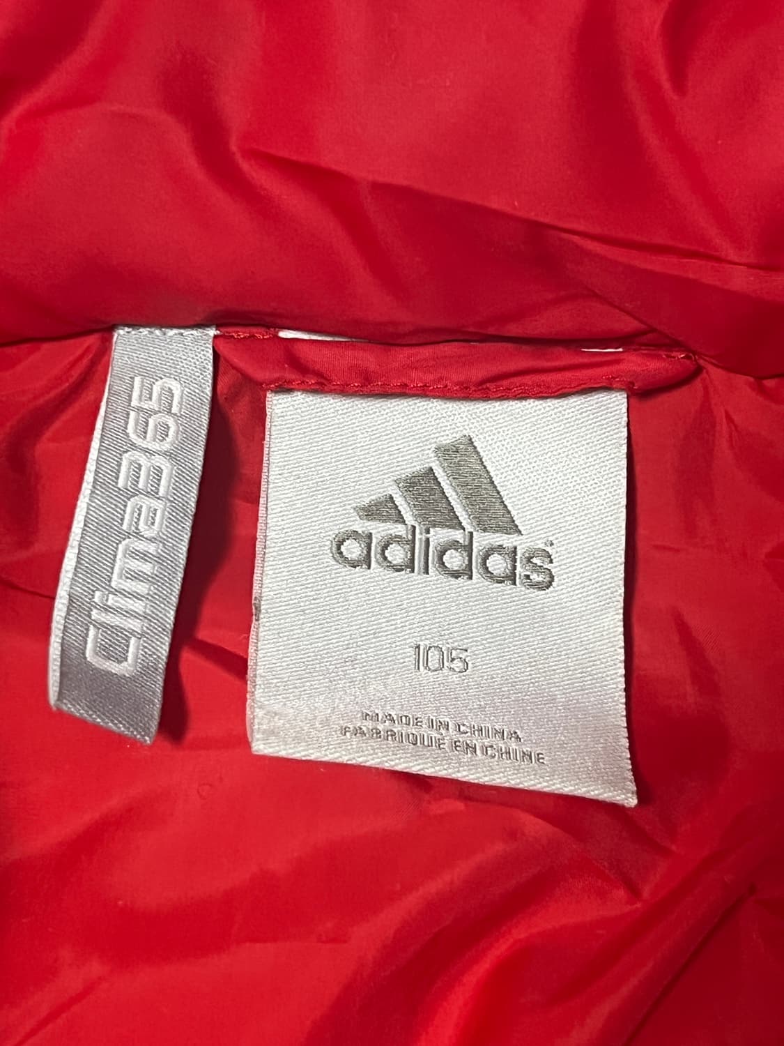 아디다스 CLIMAWARM 패딩 점퍼 레드 상품이미지7