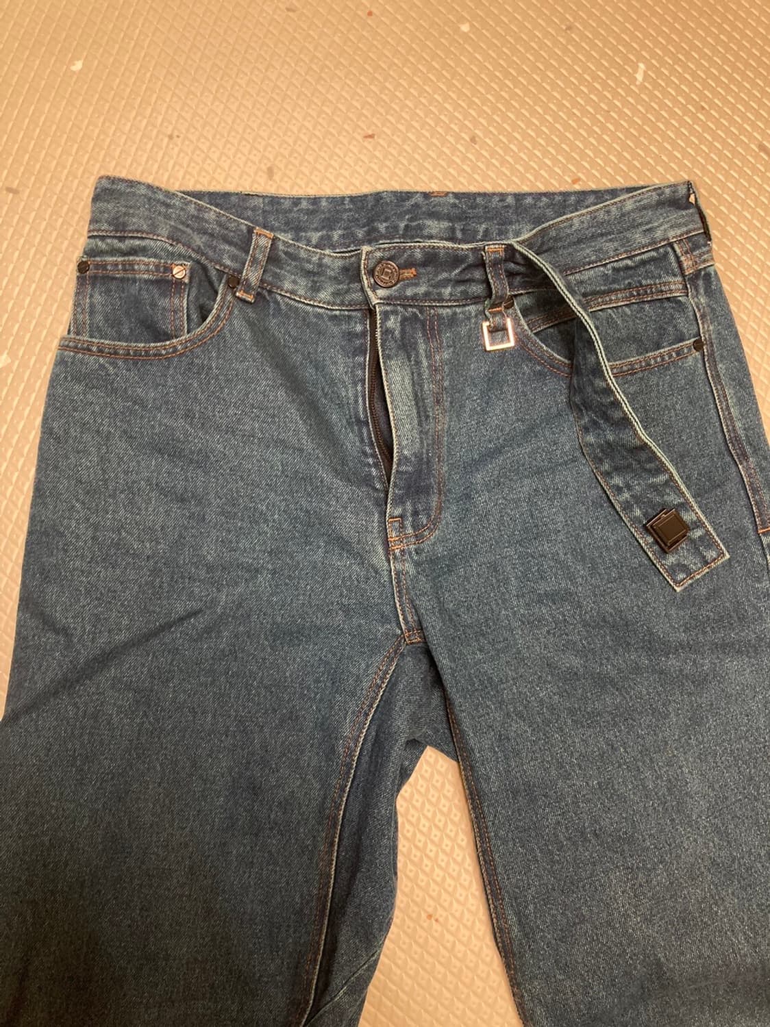 우영미 21시즌 롱스트레이트 중청 상품이미지2